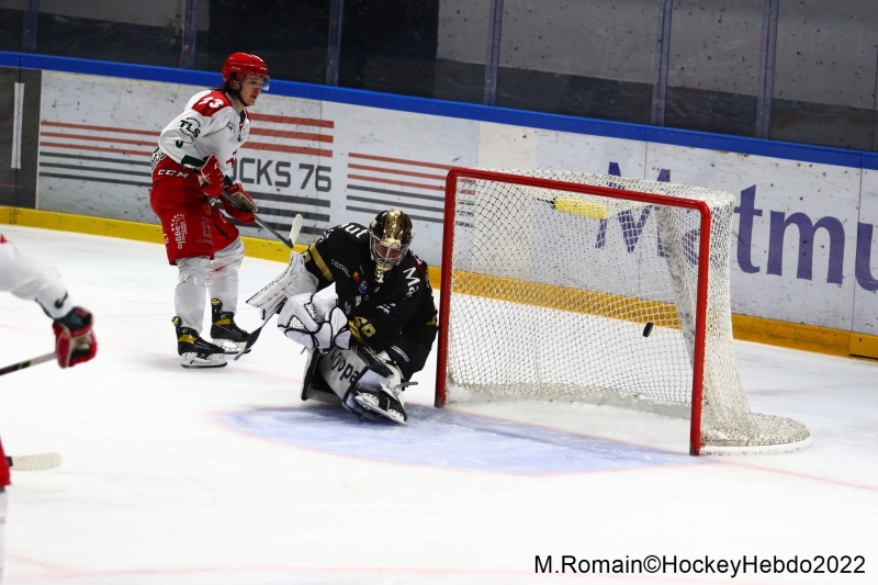 Photo hockey Ligue Magnus - Ligue Magnus : 29ème journée : Rouen vs Cergy-Pontoise - LM : Rouen gagne mais perd.