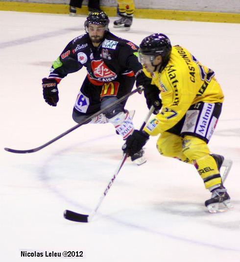 Photo hockey Ligue Magnus - Ligue Magnus : 2ème journée  : Amiens  vs Rouen - Les Gothiques enfoncent les Dragons