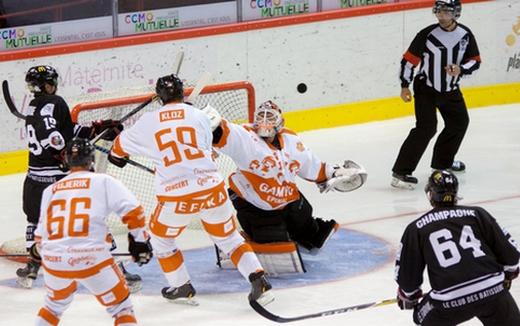 Photo hockey Ligue Magnus - Ligue Magnus : 2ème journée : Amiens  vs Epinal  - Le Gamyo est maudit au Coliseum 
