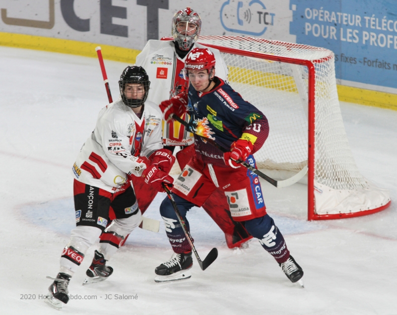 Photo hockey Ligue Magnus - Ligue Magnus : 2ème journée : Grenoble  vs Briançon  - LM : Reprise difficile pour les BDL