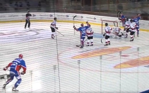 Photo hockey Ligue Magnus - Ligue Magnus : 2ème journée : Lyon vs Chamonix  - Lyon vs Chamonix - 2ème journée retard