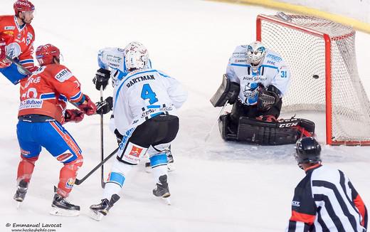 Photo hockey Ligue Magnus - Ligue Magnus : 2ème journée : Lyon vs Gap  - Lyon arrache sa victoire