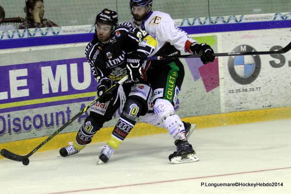 Photo hockey Ligue Magnus - Ligue Magnus : 2ème journée : Rouen vs Caen  - A sens unique !