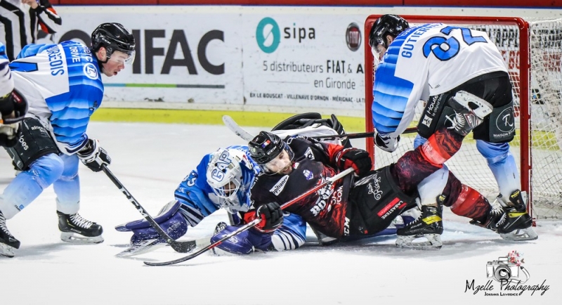 Photo hockey Ligue Magnus - Ligue Magnus : 2ème journée : Bordeaux vs Gap  - Suspense jusqu\