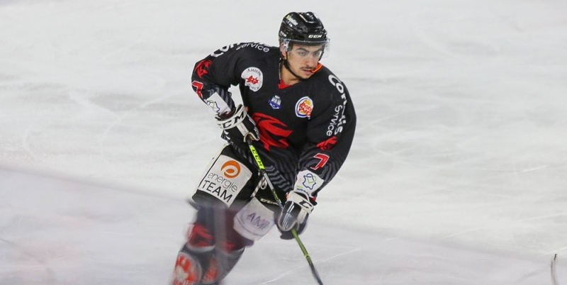 Photo hockey Ligue Magnus - Ligue Magnus : 30ème journée : Amiens  vs Anglet - Large mais bien payé pour Amiens
