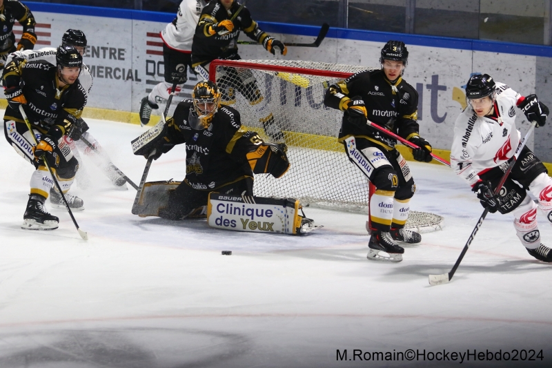 Photo hockey Ligue Magnus - Ligue Magnus : 30ème journée : Rouen vs Amiens  - LM : Les Dragons remportent le derby des plaines 