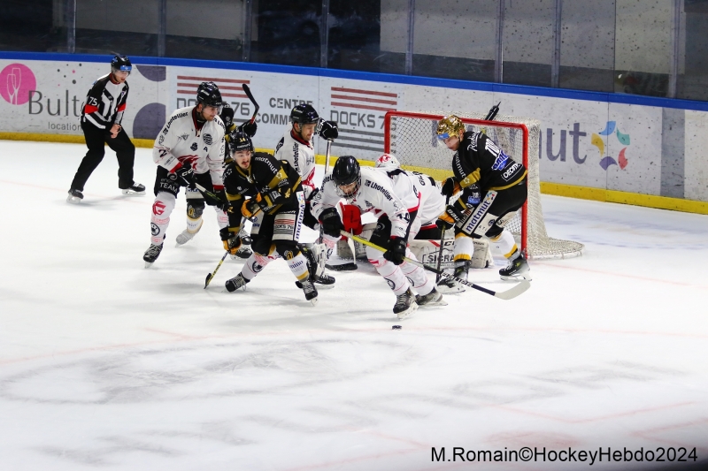 Photo hockey Ligue Magnus - Ligue Magnus : 30ème journée : Rouen vs Amiens  - LM : Les Dragons remportent le derby des plaines 