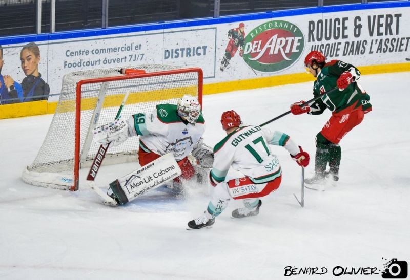 Photo hockey Ligue Magnus - Ligue Magnus : 31ème journée : Cergy-Pontoise vs Anglet - Des sueurs froides et trois points pour les Jokers