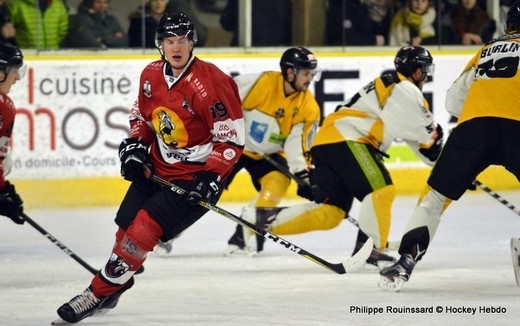 Photo hockey Ligue Magnus - Ligue Magnus : 31ème journée : Chamonix  vs Strasbourg  - Nouvelle année et première victoire pour les Pionniers