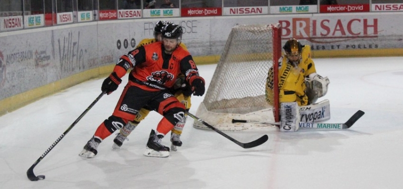 Photo hockey Ligue Magnus - Ligue Magnus : 31ème journée : Epinal  vs Rouen - Les Dragons maudits à Poissompré
