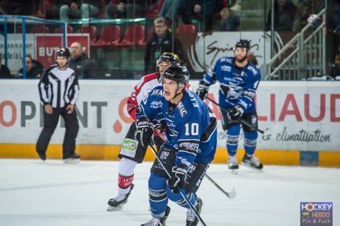 Photo hockey Ligue Magnus - Ligue Magnus : 31ème journée : Gap  vs Amiens  - Lerg seul face à Amiens