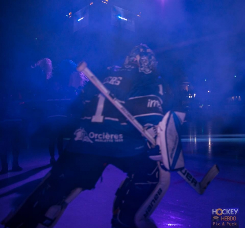 Photo hockey Ligue Magnus - Ligue Magnus : 31ème journée : Gap  vs Amiens  - Lerg seul face à Amiens