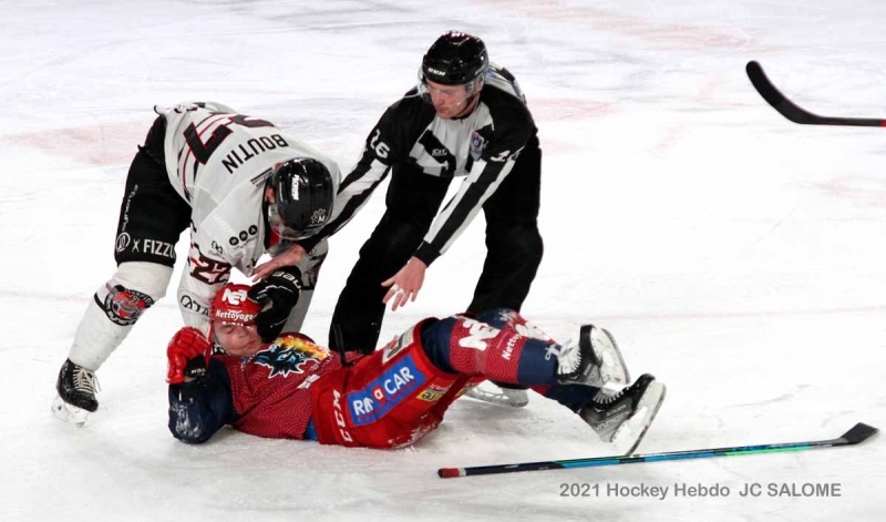 Photo hockey Ligue Magnus - Ligue Magnus : 31ème journée : Grenoble  vs Mulhouse - Grenoble - Mulhouse