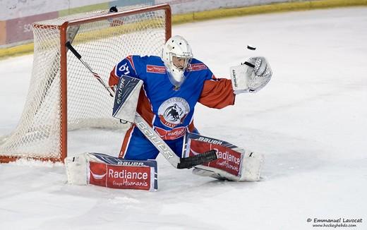 Photo hockey Ligue Magnus - Ligue Magnus : 31ème journée : Lyon vs Bordeaux - LM : Du nerf et de la réussite