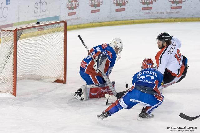Photo hockey Ligue Magnus - Ligue Magnus : 31ème journée : Lyon vs Bordeaux - LM : Du nerf et de la réussite