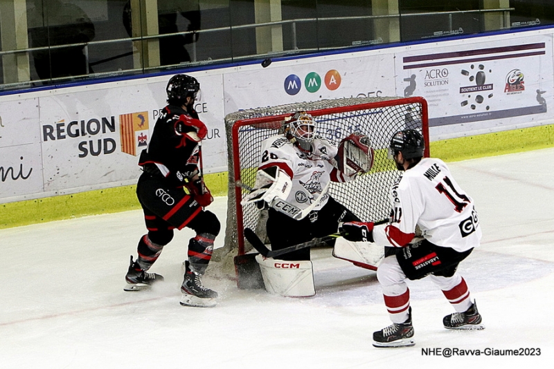 Photo hockey Ligue Magnus - Ligue Magnus : 31ème journée : Nice vs Bordeaux - La victoire pour Laura …