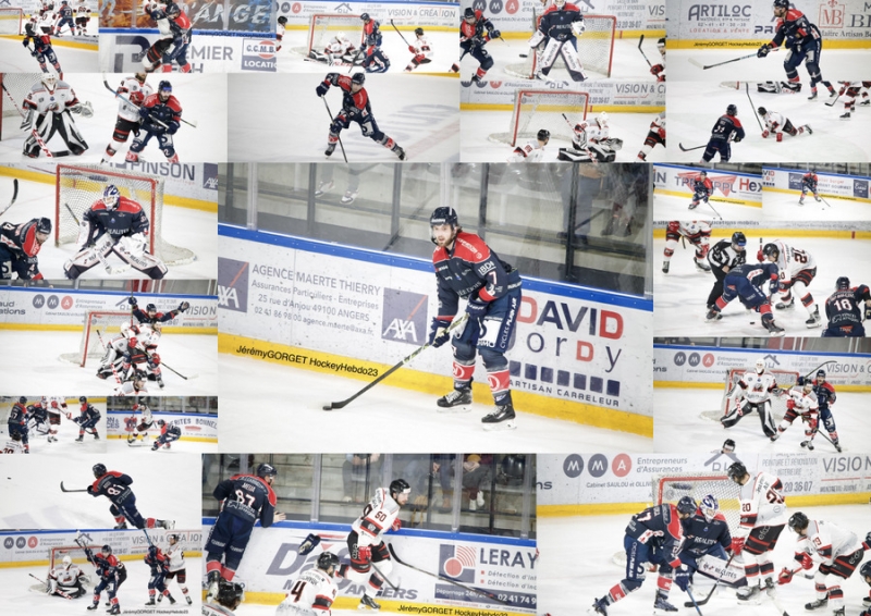 Photo hockey Ligue Magnus - Ligue Magnus : 32ème journée : Angers  vs Nice - Nice s