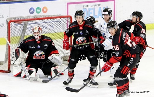 Photo hockey Ligue Magnus - Ligue Magnus : 32ème journée : Nice vs Marseille - Photos de la victoire de Marseille à Nice