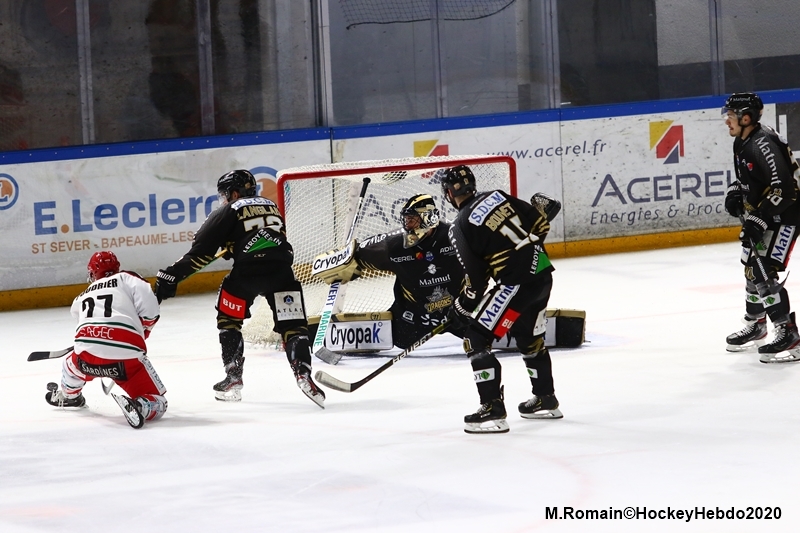 Photo hockey Ligue Magnus - Ligue Magnus : 32ème journée : Rouen vs Anglet - Les Dragons au petit trot