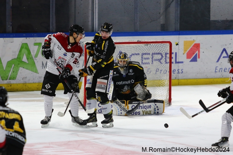 Photo hockey Ligue Magnus - Ligue Magnus : 32ème journée : Rouen vs Bordeaux - LM : Rouen enchaine face au Boxers