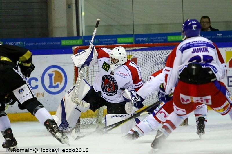 Photo hockey Ligue Magnus - Ligue Magnus : 32ème journée : Rouen vs Mulhouse - Retour de flammes