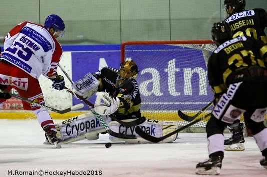 Photo hockey Ligue Magnus - Ligue Magnus : 32ème journée : Rouen vs Mulhouse - Retour de flammes