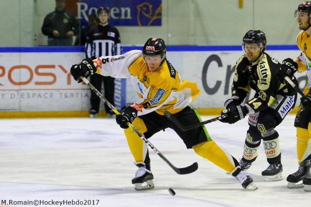 Photo hockey Ligue Magnus - Ligue Magnus : 32ème journée : Rouen vs Strasbourg  - LM : Les Dragons sur sa lancée.