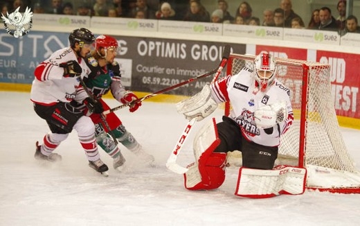 Photo hockey Ligue Magnus - Ligue Magnus : 33ème journée : Anglet vs Bordeaux - Reportage photos