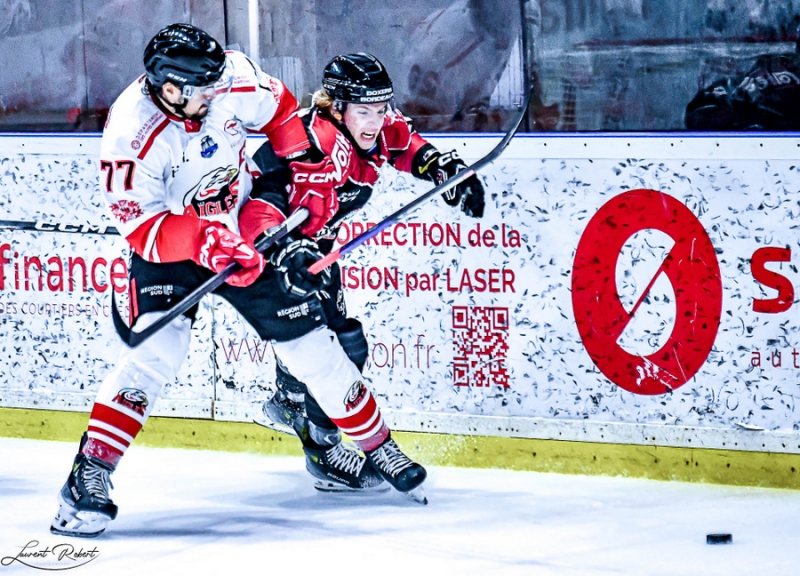 Photo hockey Ligue Magnus - Ligue Magnus : 33ème journée : Bordeaux vs Nice - Les Boxers retrouvent le chemin de la victoire... avec classe !