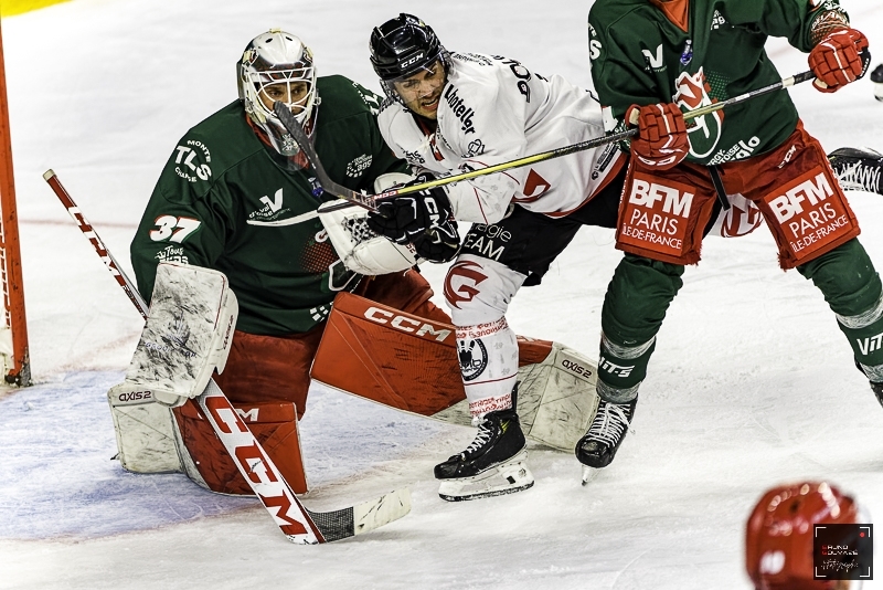 Photo hockey Ligue Magnus - Ligue Magnus : 33ème journée : Cergy-Pontoise vs Amiens  - Les Jokers confirment face aux Gothiques