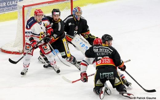 Photo hockey Ligue Magnus - Ligue Magnus : 33ème journée : Nice vs Grenoble  - LM : Grenoble continue sa route