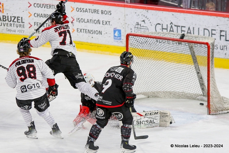 Photo hockey Ligue Magnus - Ligue Magnus : 34ème journée : Amiens  vs Bordeaux - Bordeaux s
