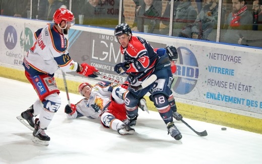 Photo hockey Ligue Magnus - Ligue Magnus : 34ème journée : Angers  vs Grenoble  - Grenoble s