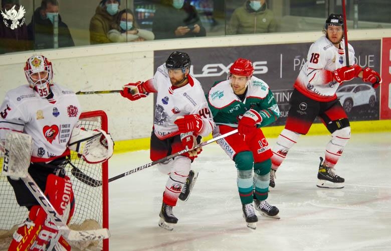 Photo hockey Ligue Magnus - Ligue Magnus : 34ème journée : Anglet vs Nice - Défaite aux tirs au but pour Anglet