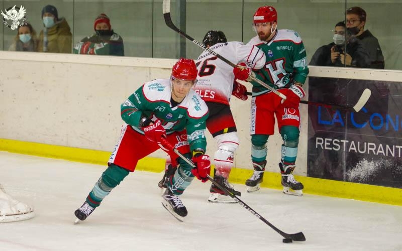 Photo hockey Ligue Magnus - Ligue Magnus : 34ème journée : Anglet vs Nice - Défaite aux tirs au but pour Anglet