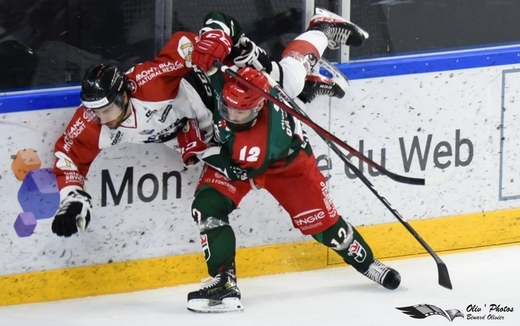 Photo hockey Ligue Magnus - Ligue Magnus : 34ème journée : Cergy-Pontoise vs Chamonix  - Les Jokers font chuter les Pionniers