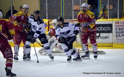 Photo hockey Ligue Magnus - Ligue Magnus : 34ème journée : Dijon  vs Gap  - LM : La force tranquille