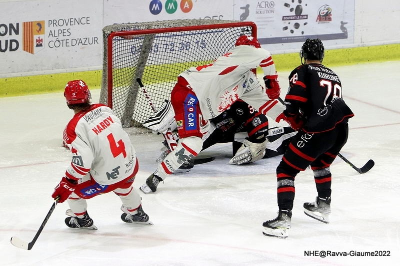 Photo hockey Ligue Magnus - Ligue Magnus : 34ème journée : Nice vs Grenoble  - Logique respectée