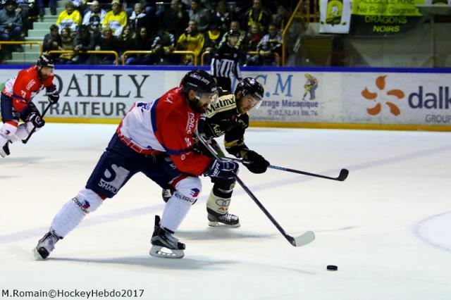 Photo hockey Ligue Magnus - Ligue Magnus : 34ème journée : Rouen vs Angers  - LM : Rouen taille patron