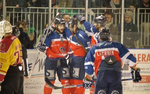 Photo hockey Ligue Magnus - Ligue Magnus : 35ème journée : Angers  vs Dijon  - LM : Angers renoue avec la victoire