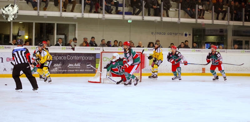 Photo hockey Ligue Magnus - Ligue Magnus : 35ème journée : Anglet vs Rouen - Les Dragons évidemment