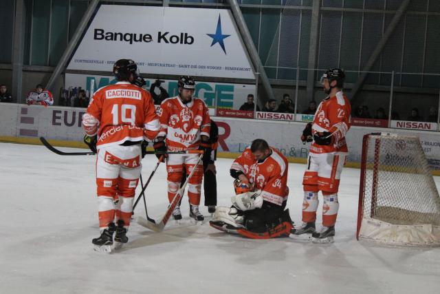 Photo hockey Ligue Magnus - Ligue Magnus : 35ème journée : Epinal  vs Bordeaux - LM : Douze buts à Poissompré