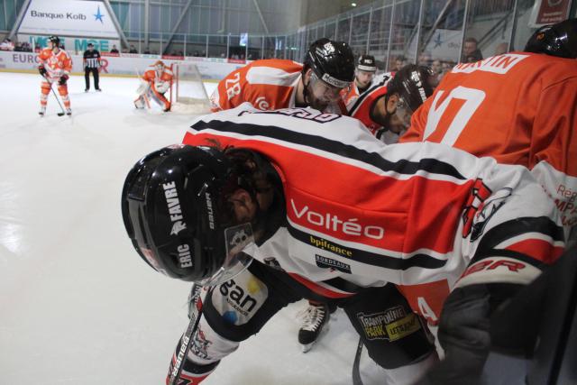 Photo hockey Ligue Magnus - Ligue Magnus : 35ème journée : Epinal  vs Bordeaux - LM : Douze buts à Poissompré