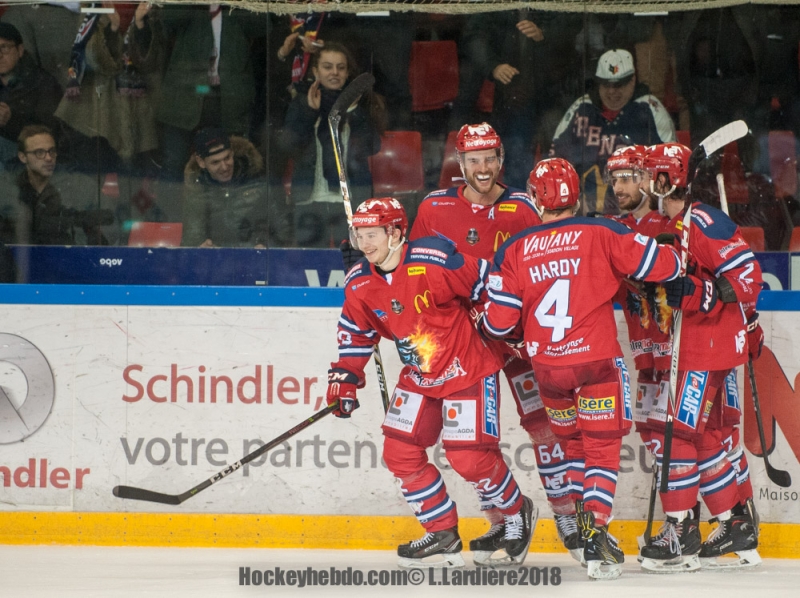 Photo hockey Ligue Magnus - Ligue Magnus : 35ème journée : Grenoble  vs Angers  - Des Ducs qui vendent chèrement leur peau