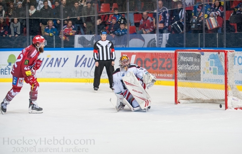 Photo hockey Ligue Magnus - Ligue Magnus : 35ème journée : Grenoble  vs Anglet - Anglet pas loin de refaire son coup de la Coupe