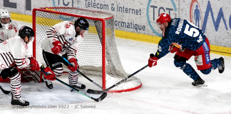 Photo hockey Ligue Magnus - Ligue Magnus : 35ème journée : Grenoble  vs Briançon  - Grenoble répète ses gammes