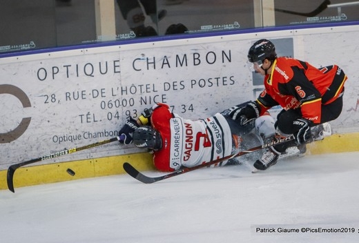 Photo hockey Ligue Magnus - Ligue Magnus : 35ème journée : Nice vs Angers  - Angers s