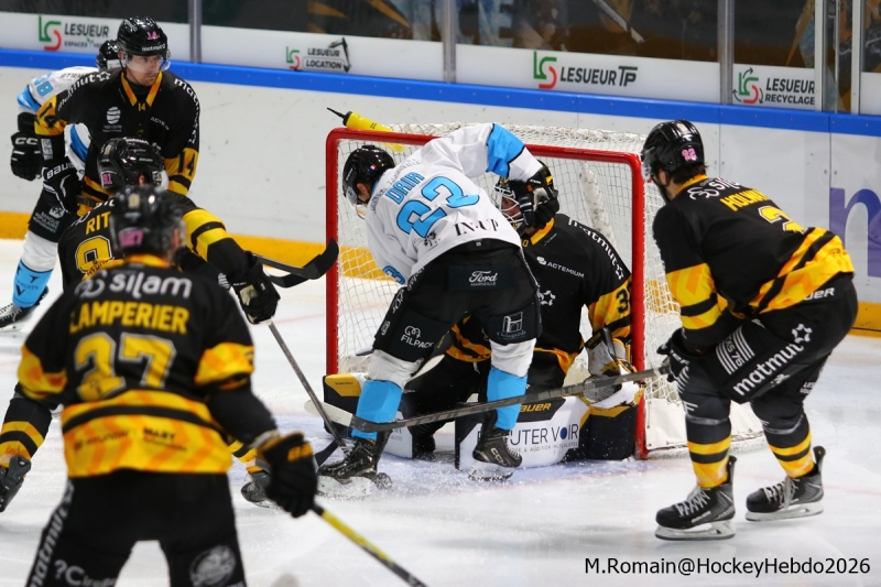 Photo hockey Ligue Magnus - Ligue Magnus : 35ème journée  : Rouen vs Marseille - Les dragons font plier les spartiates.