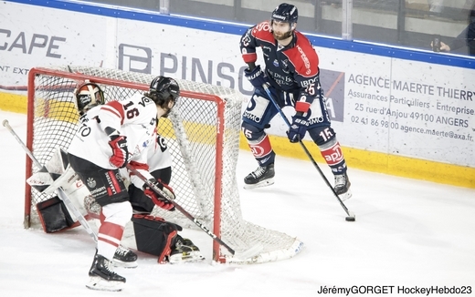 Photo hockey Ligue Magnus - Ligue Magnus : 36ème journée : Angers  vs Bordeaux - Angers s