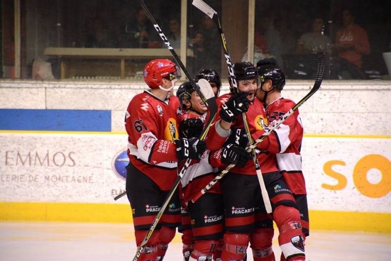Photo hockey Ligue Magnus - Ligue Magnus : 36ème journée : Chamonix  vs Epinal  - Epinal défait par…Sabol 